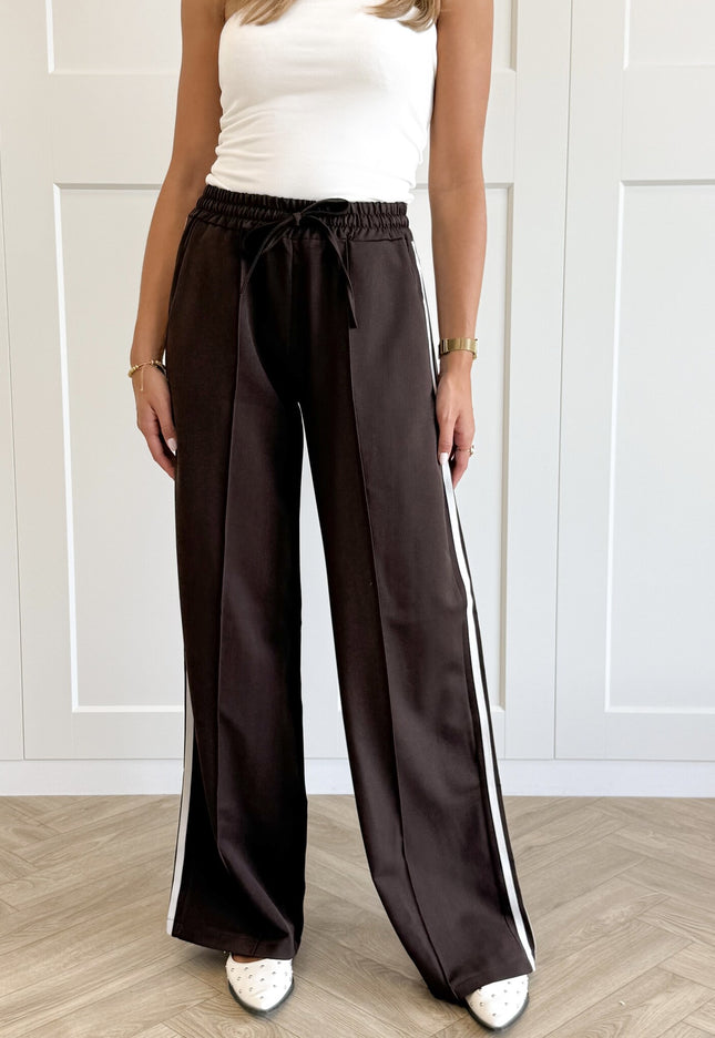 Famous Online Store Broek Roxanne bruin
