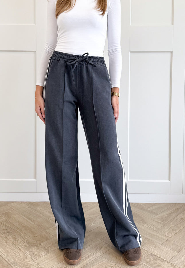 Famous Online Store Broek Roxanne grijs