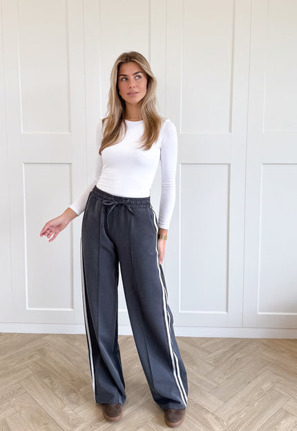 Famous Online Store Broek Roxanne grijs