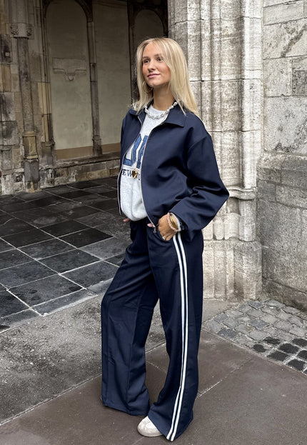 Famous Online Store Broek Roxanne navy