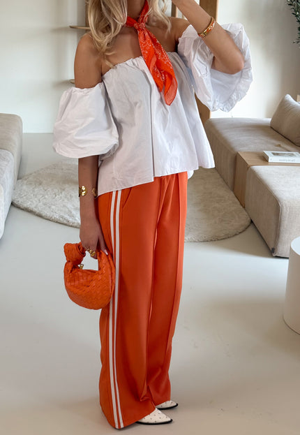 Famous Online Store Broek Talia oranje