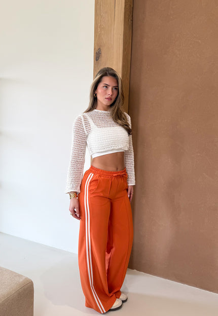 Famous Online Store Broek Talia oranje