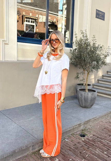 Famous Online Store Broek Talia oranje