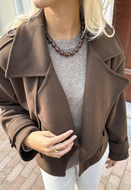 Famous Online Store Choco kralenketting