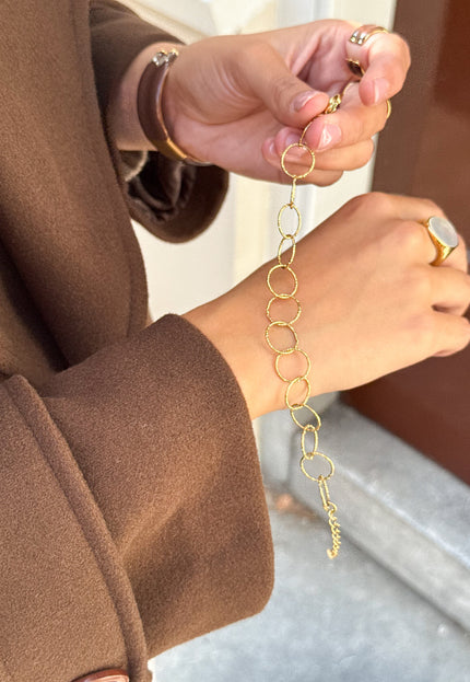 Famous Online Store Circle of Gold armband
