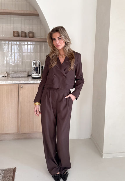 Famous Online Store Co-ord set Rosalie bruin