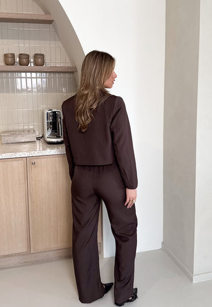 Famous Online Store Co-ord set Rosalie bruin
