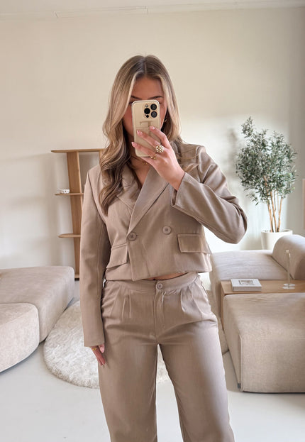 Famous Online Store Co-ord set Rosalie kaki