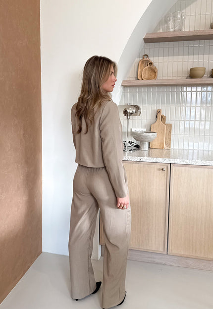 Famous Online Store Co-ord set Rosalie kaki