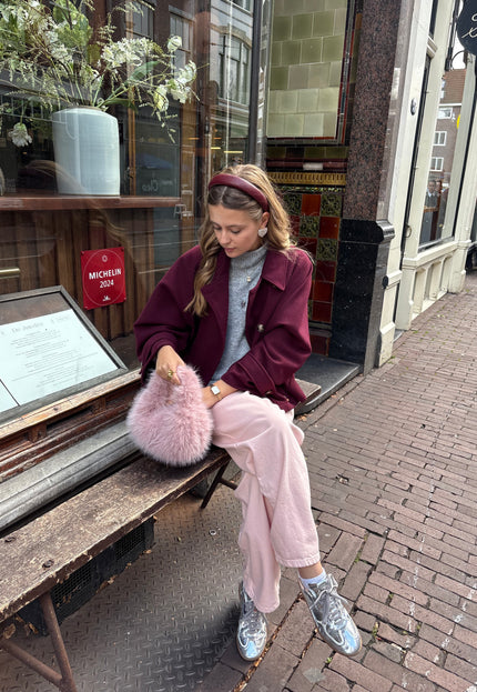 Famous Online Store Coat Angel bordeaux