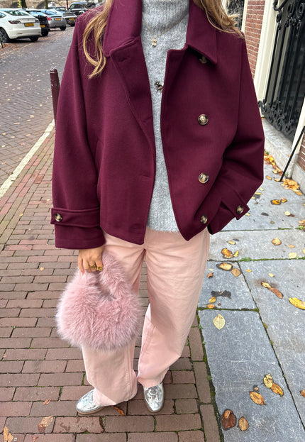 Famous Online Store Coat Angel bordeaux