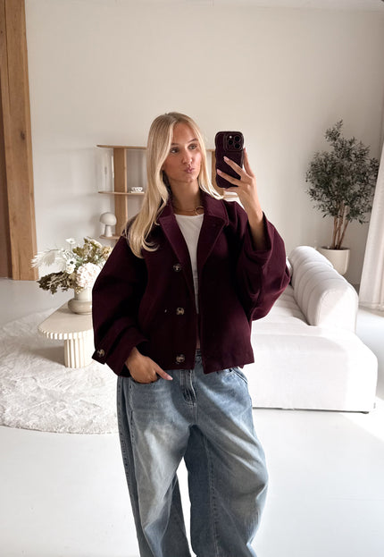 Famous Online Store Coat Angel bordeaux