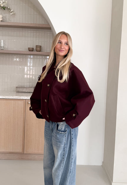 Famous Online Store Coat Angel bordeaux