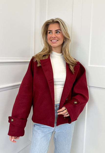 Famous Online Store Coat Angel bordeaux