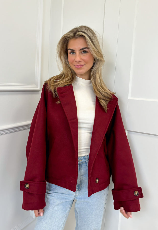 Famous Online Store Coat Angel bordeaux