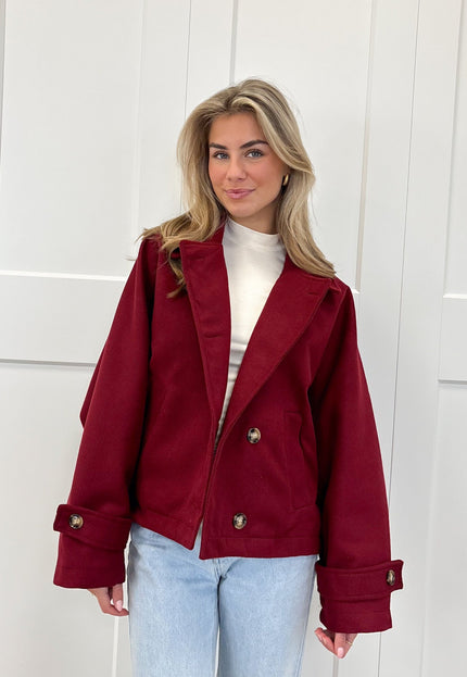 Famous Online Store Coat Angel bordeaux