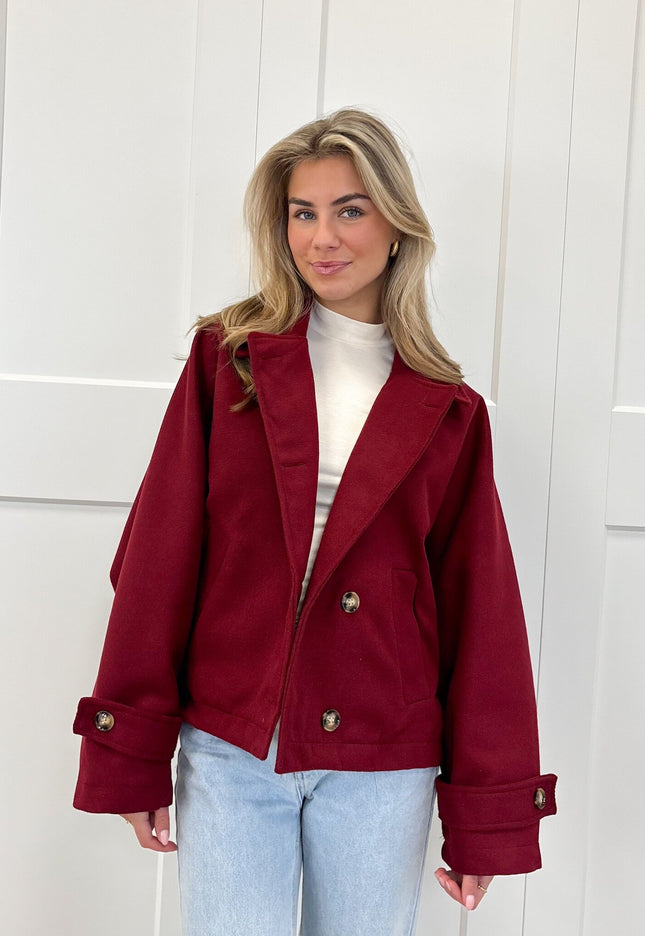 Famous Online Store Coat Angel bordeaux