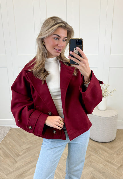 Famous Online Store Coat Angel bordeaux