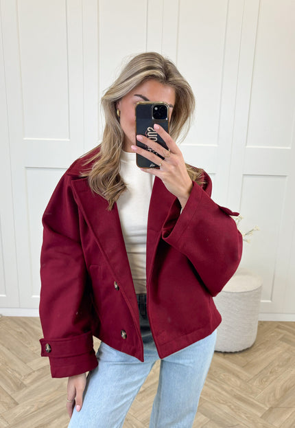 Famous Online Store Coat Angel bordeaux