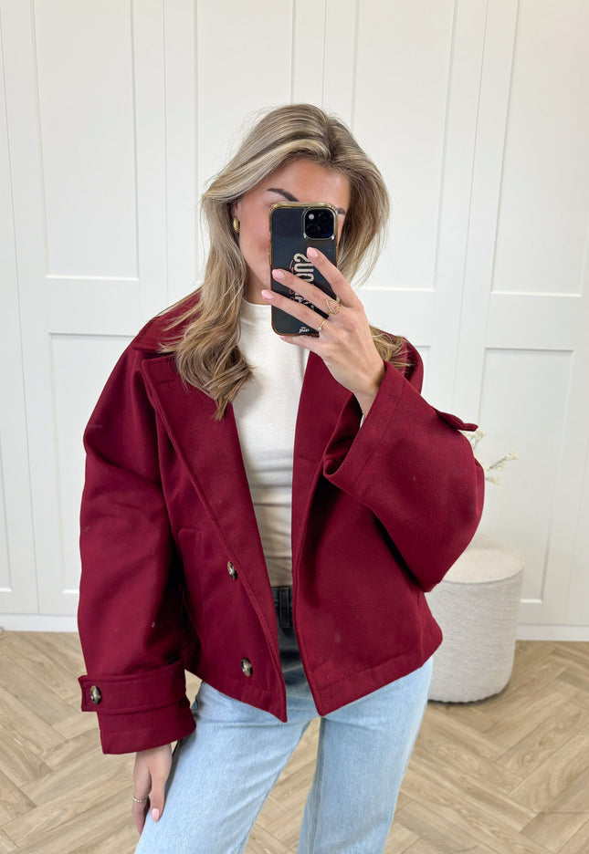 Famous Online Store Coat Angel bordeaux
