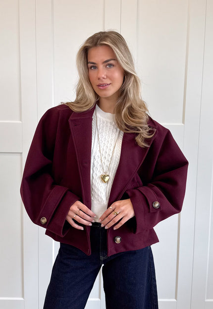 Famous Online Store Coat Angel bordeaux