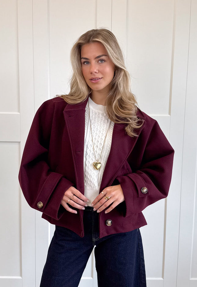 Famous Online Store Coat Angel bordeaux