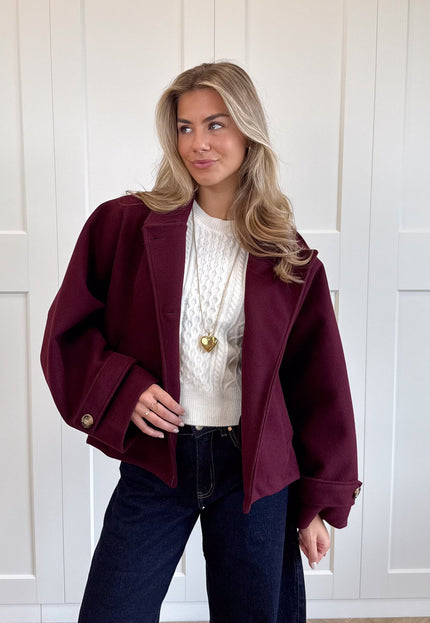 Famous Online Store Coat Angel bordeaux