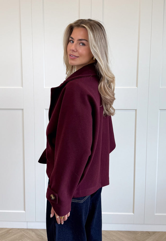 Famous Online Store Coat Angel bordeaux