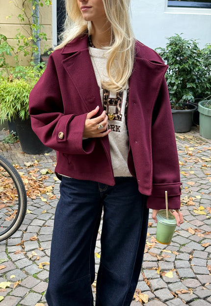 Famous Online Store Coat Angel bordeaux