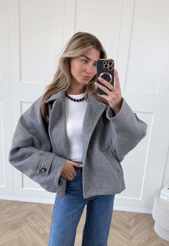 Famous Online Store Coat Angel grijs