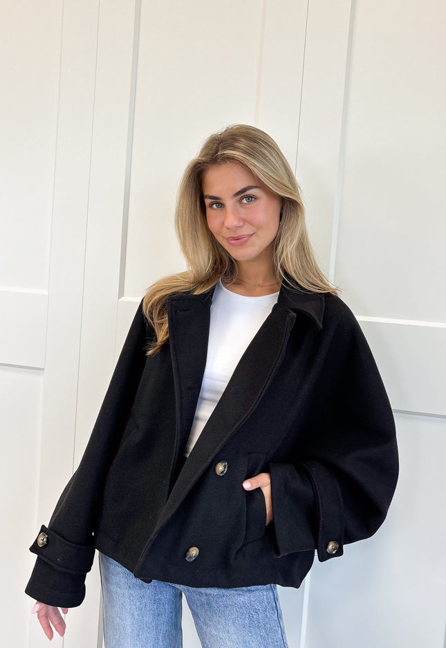 Famous Online Store Coat Angel zwart
