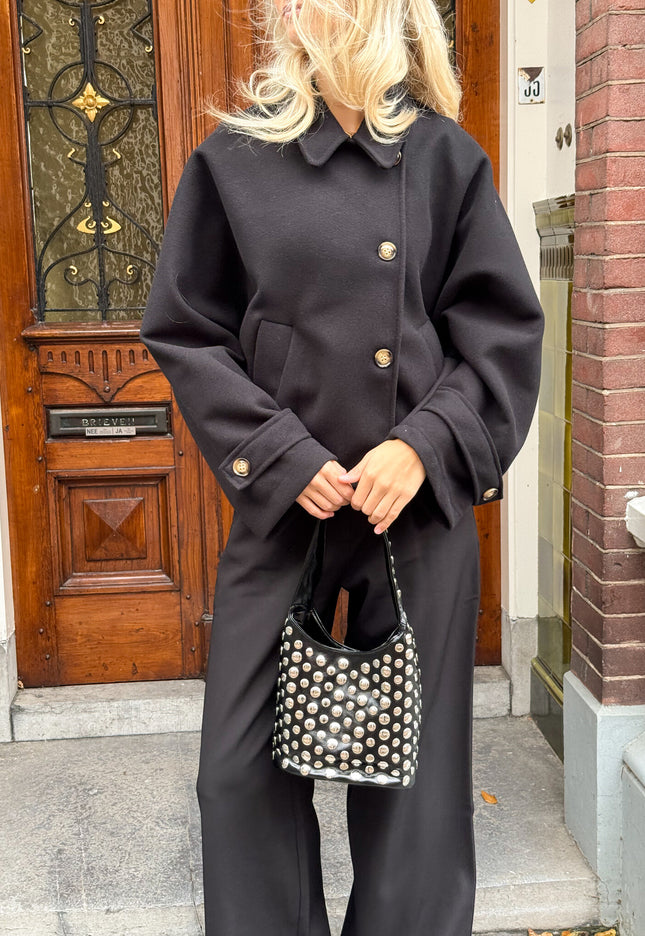 Famous Online Store Coat Angel zwart