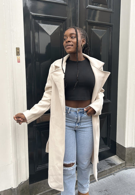 Famous Online Store Coat Lisa beige