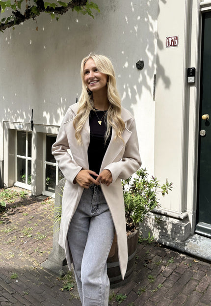 Famous Online Store Coat Lisa beige