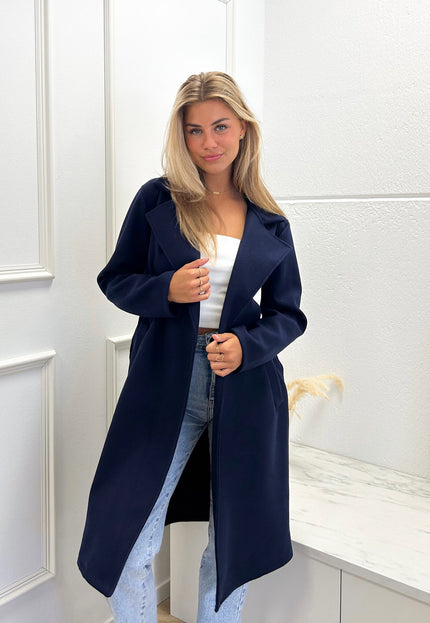 Famous Online Store Coat Lisa marineblauw