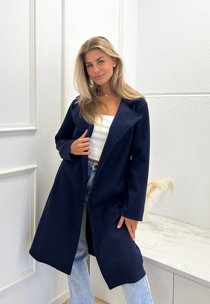 Famous Online Store Coat Lisa marineblauw