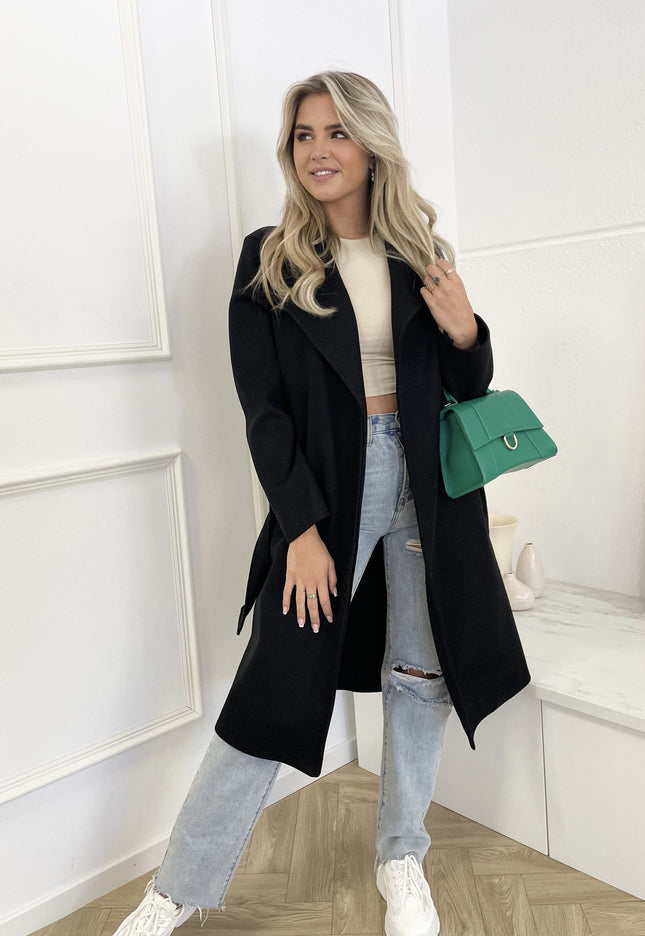 Famous Online Store Coat Lisa zwart