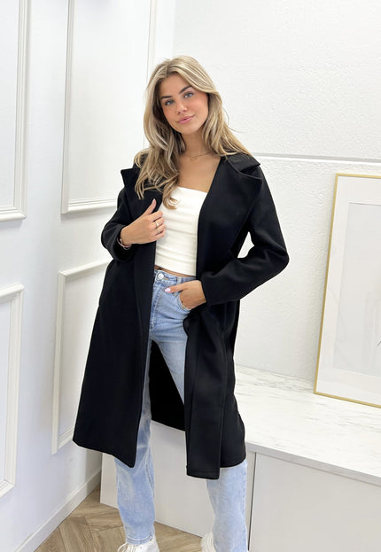 Famous Online Store Coat Lisa zwart