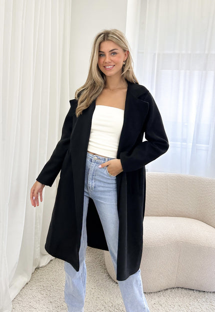 Famous Online Store Coat Lisa zwart