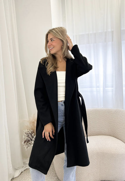Famous Online Store Coat Lisa zwart