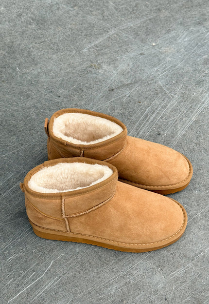 Famous Online Store Comfy uggies camel in suède
