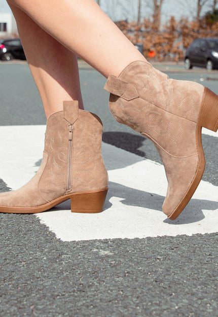 Famous Online Store Cowboy boots Anna beige