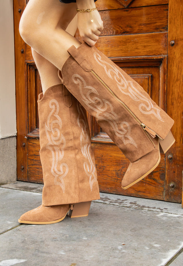 Famous Online Store Cowboy laars Florence camel