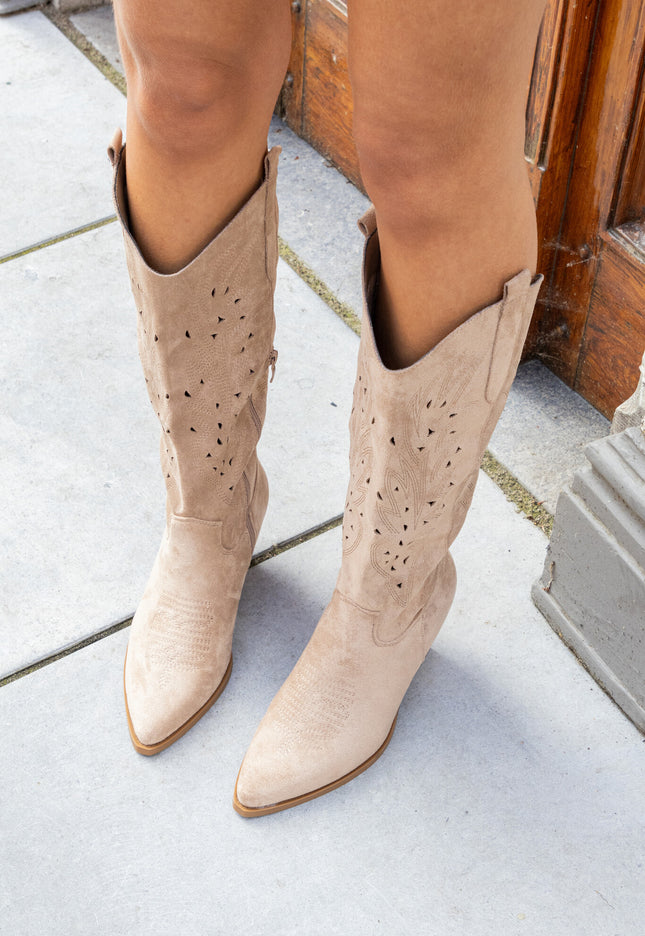 Famous Online Store Cowboy laars Lena beige