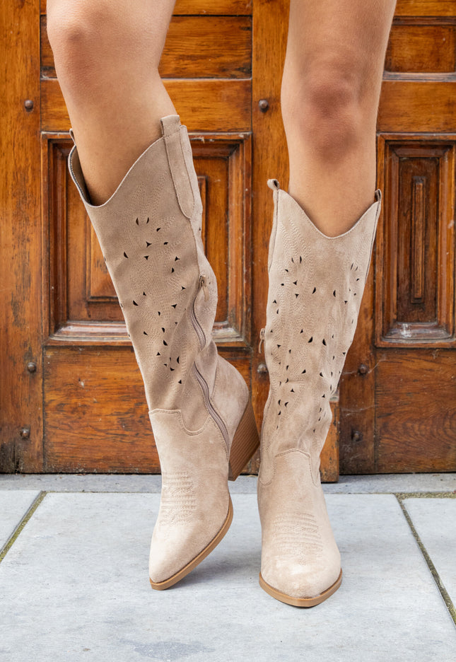 Famous Online Store Cowboy laars Lena beige