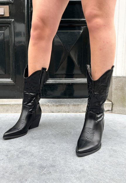 Famous Online Store Cowboy laars Miley zwart