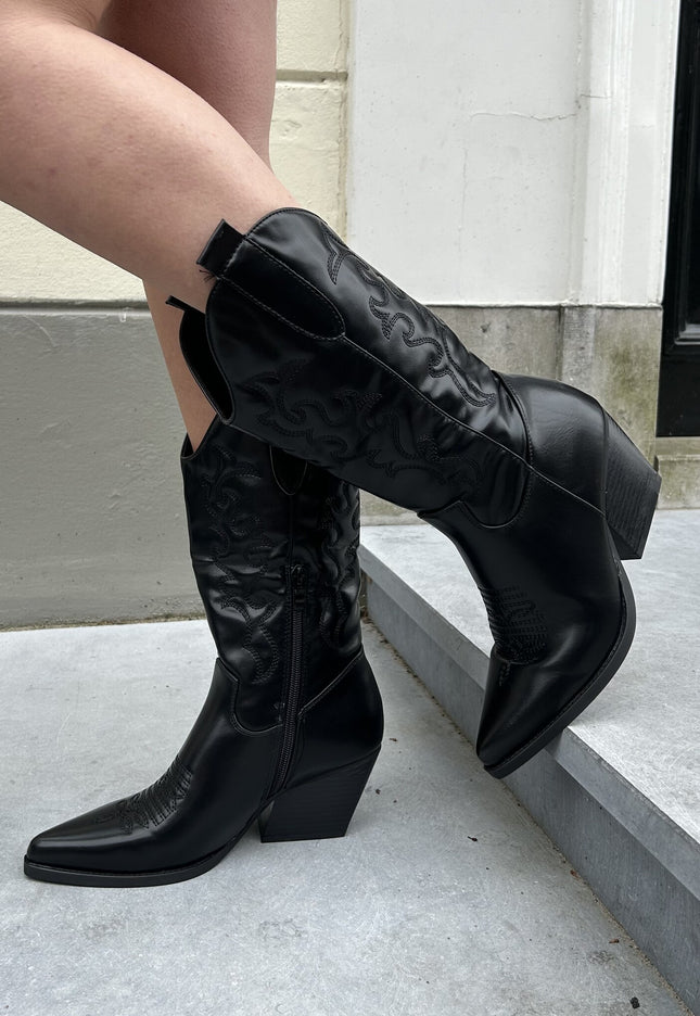 Famous Online Store Cowboy laars Miley zwart