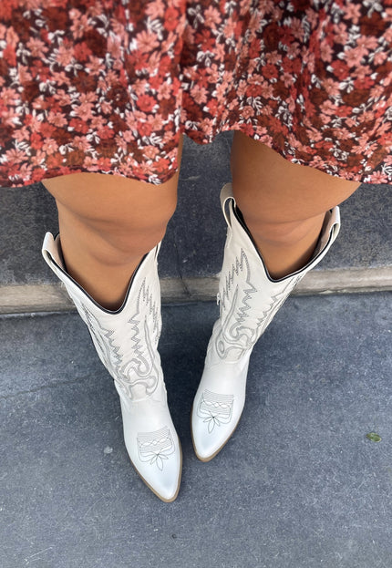 Famous Online Store Cowboy laars Tianna wit