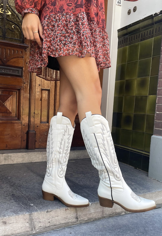 Famous Online Store Cowboy laars Tianna wit