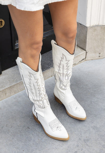 Famous Online Store Cowboy laars Tianna wit